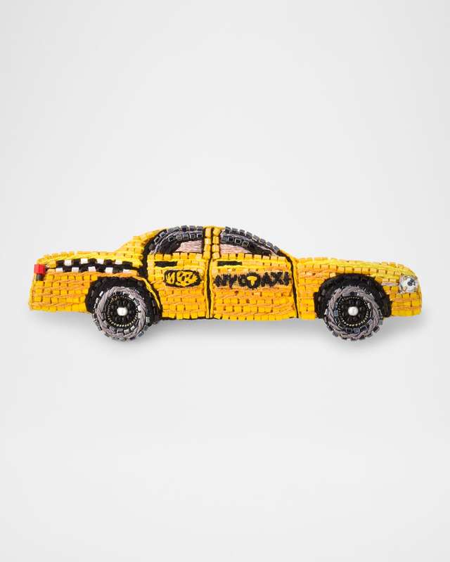 Taxi Cab Brooch